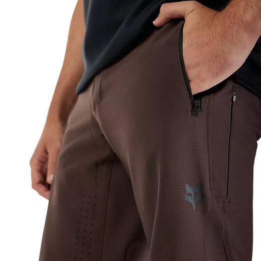 🦊🛡️ Pantalón Fox Defend 🚵‍♂️🔥 Máxima Resistencia y Rendimiento para MTB Marrón cacao