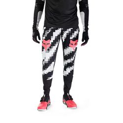 🦊🎨 Pantalón Fox Ranger Digi Image 🚵‍♂️✨  Comodidad y Rendimiento para el MTB Negro