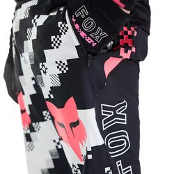 🦊🎨 Pantalón Fox Ranger Digi Image 🚵‍♂️✨  Comodidad y Rendimiento para el MTB Negro