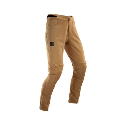 🤎🚴‍♀️ Pantalón Largo Leatt MTB Trail 2.0 Marrón Brass | Protección y estilo en cada ruta 🌟