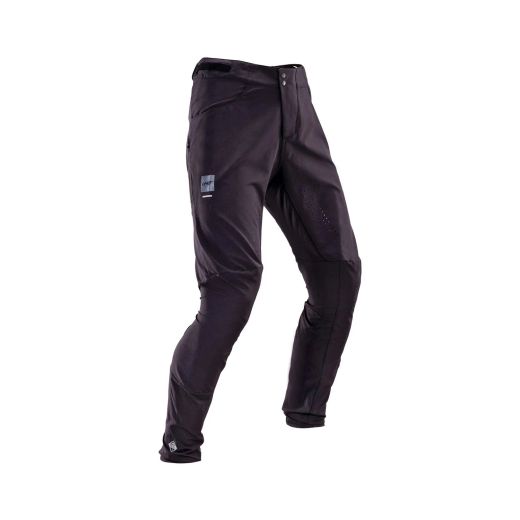 🖤🚵‍♂️ Pantalón Largo Leatt MTB Trail 3.0 con Badana Negro Ghost | Comodidad y protección en cada ruta 🌄✨