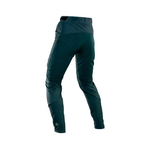 💚🚵‍♂️ Pantalón Largo Leatt MTB Trail 3.0 con Badana Verde Spruce | Comodidad y protección total 🌄✨