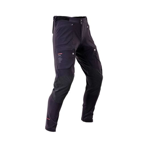 🖤🚵‍♂️ Pantalón Largo Leatt MTB Trail 8.0 Cargo Negro Ghost | Máximo rendimiento y confort para tus aventuras en MTB 🌲🔥