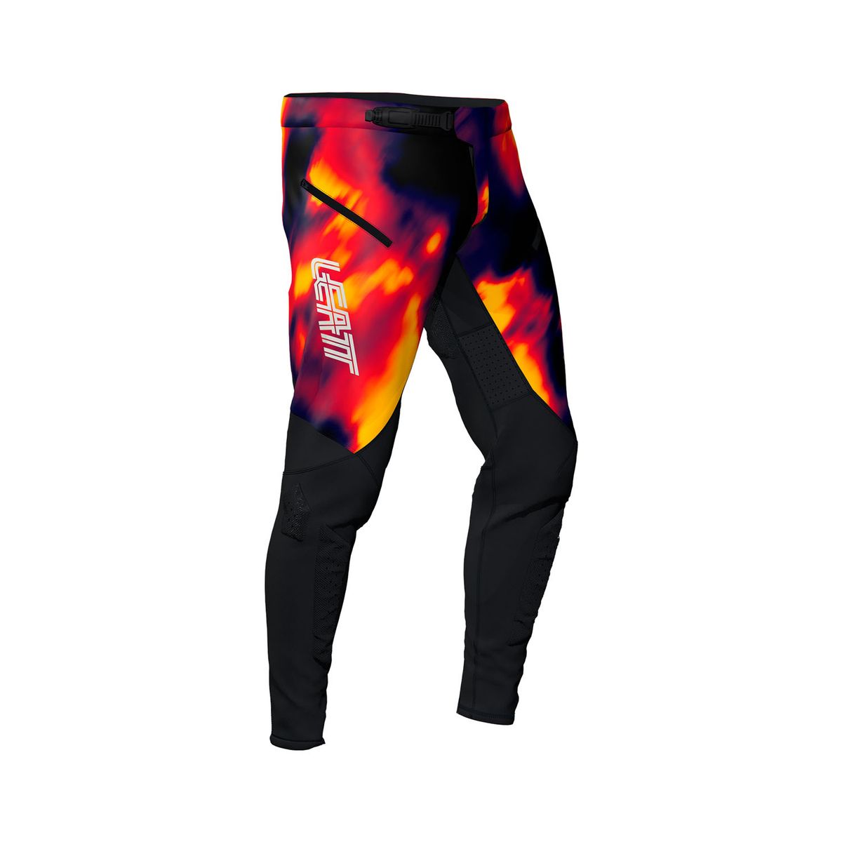 🔥🚵‍♂️ Pantalón Leatt MTB Gravity 3.0 Jr Rojo Heatmap – Rendimiento, protección y estilo sin límites ❤️⚡ L