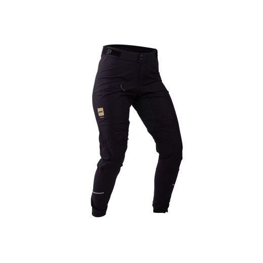 ⚫🚵‍♀️ Pantalón Leatt MTB HydraDri 3.0 Mujer Negro – Protección y confort en cada ruta 🌧️💨