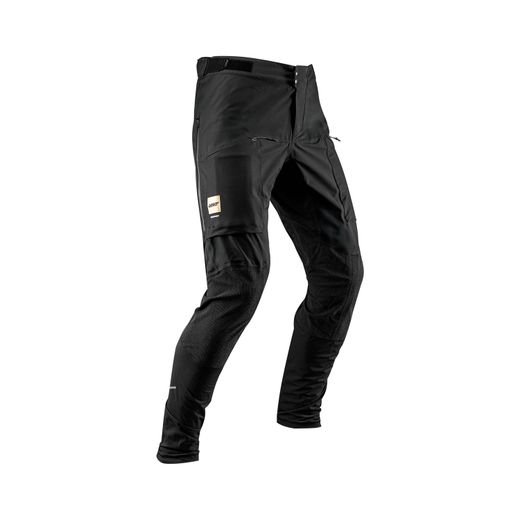 🤎🚵‍♂️ Pantalón Leatt MTB HydraDri 5.0 Marrón Loam – Protección total para los terrenos más duros 🌧️💨