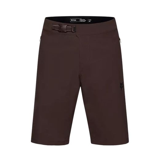 Pantalones Cortos Fox Ranger con Forro: Comodidad y Rendimiento para MTB Marrón cacao