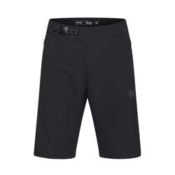 🚵‍♂️🦊 Pantalones Cortos Fox Ranger con badana 🌿✨ Comodidad y Rendimiento para MTB Negros