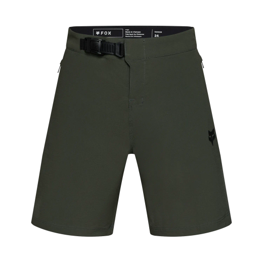 👖🦊 Pantalones Cortos Fox Ranger con Forro Juvenil – Comodidad y Rendimiento en Cada Ruta