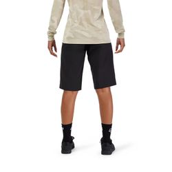 🦊✨ Pantalones Cortos Fox Ranger con Forro para Mujer 🌿🚵‍♀️ Comodidad y Rendimiento en MTB Color Negros