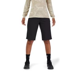 🦊✨ Pantalones Cortos Fox Ranger con Forro para Mujer 🌿🚵‍♀️ Comodidad y Rendimiento en MTB Color Negros