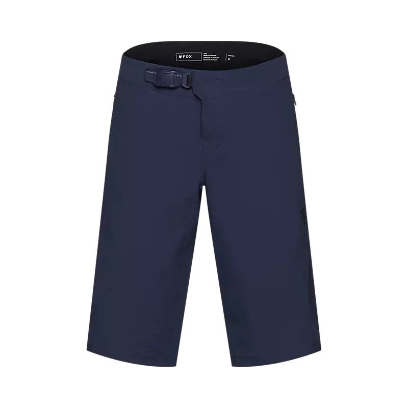 🦊✨ Pantalones Cortos Fox Ranger con Forro para Mujer 🌿🚵‍♀️ Comodidad y Rendimiento en MTB Color Azul medianoche 10