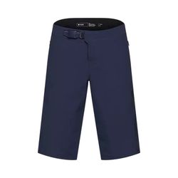 🦊✨ Pantalones Cortos Fox Ranger con Forro para Mujer 🌿🚵‍♀️ Comodidad y Rendimiento en MTB Color Azul medianoche