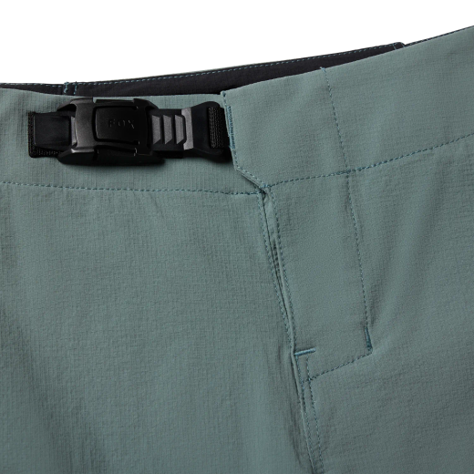 🦊✨ Pantalones Cortos Fox Ranger con Forro para Mujer 🌿🚵‍♀️ Comodidad y Rendimiento en MTB Color Verde militar