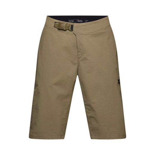 Pantalones Cortos Fox Ranger para Mujer: Comodidad y Rendimiento en MTB Verde militar