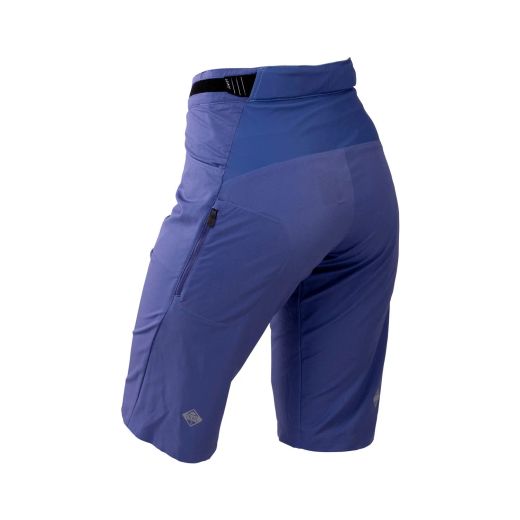 💙🚵‍♀️ Pantalones Cortos Leatt MTB Trail 3.0 con Badana Mujer Azul Cosmic | Confort y rendimiento en cada pedaleo 🌄✨