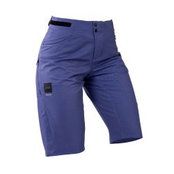 💙🚵‍♀️ Pantalones Cortos Leatt MTB Trail 3.0 con Badana Mujer Azul Cosmic | Confort y rendimiento en cada pedaleo 🌄✨