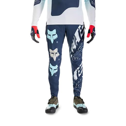 🦊✨ Pantalones Fox Flexair Elevated 🚵‍♂️💨 – Rendimiento y Comodidad para Ciclistas de MTB Azul medianoche
