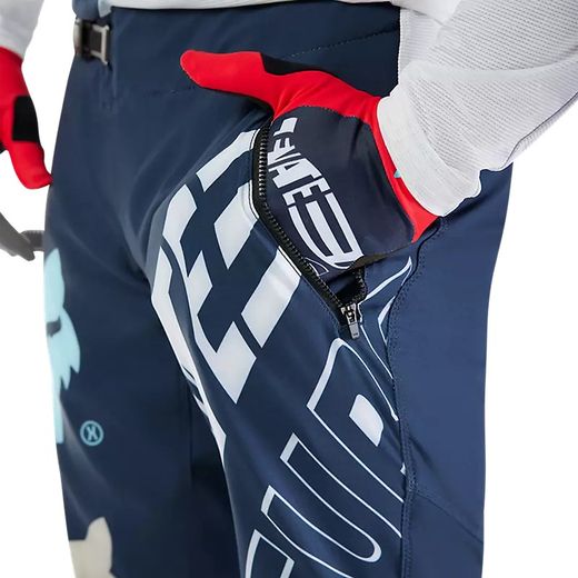 🦊✨ Pantalones Fox Flexair Elevated 🚵‍♂️💨 – Rendimiento y Comodidad para Ciclistas de MTB Azul medianoche