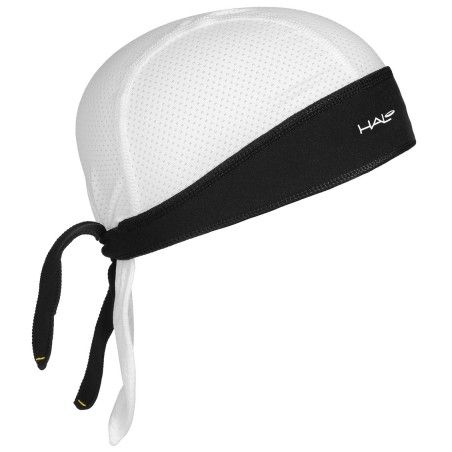 Pañuelo Deportivo HALO Protex Bandana - White | Antisudor, Protección Solar UPF 50+ y Secado Rápido