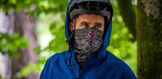 💚❄️ Pañuelo Muc-Off Invierno Verde Punk  💚❄️ | Winter Neck Gaiter Cálido y Transpirable 🚴‍♂️🧣