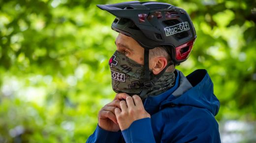 💚❄️ Pañuelo Muc-Off Invierno Verde Punk  💚❄️ | Winter Neck Gaiter Cálido y Transpirable 🚴‍♂️🧣