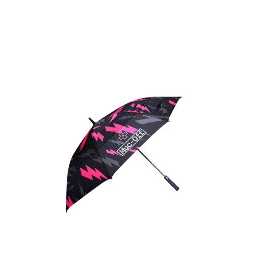Paraguas Muc-Off Bolt 🌩️ | Diseño Deportivo, Resistente al Viento y Compacto