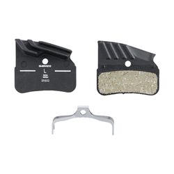 🛑 Pastillas de Freno de Disco Shimano Resina N03A-RF | 1 Par con Aleta para Frenado Suave y Silencioso 🚴‍♂️🔧