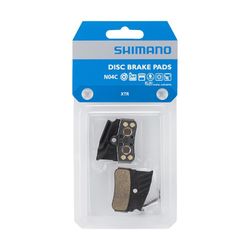 🛑 Pastillas de Freno Shimano XTR Metálicas N04C-MF – 1 Par con Aleta 🚴‍♂️⚡