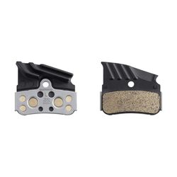 🛑 Pastillas de Freno Shimano XTR Metálicas N04C-MF – 1 Par con Aleta 🚴‍♂️⚡
