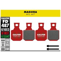 Pastillas De Freno Galfer Advance Magura MT5-MT7 con tornillo