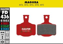 Pastillas De Freno Galfer Advance Magura MTS.MT2.4.6.8