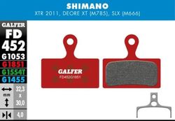 🛑 Pastillas de Freno Galfer Advance para Shimano XTR, XT y SLX 🚴‍♂️🔥