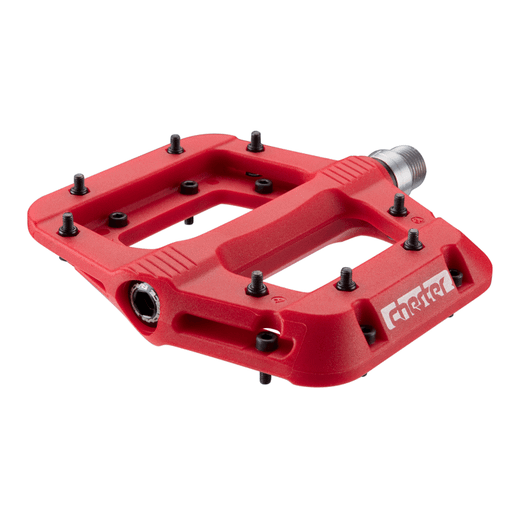 🚴‍♂️🔥 Pedal Race Face Chester Rojo – Agarre, ligereza y control para MTB