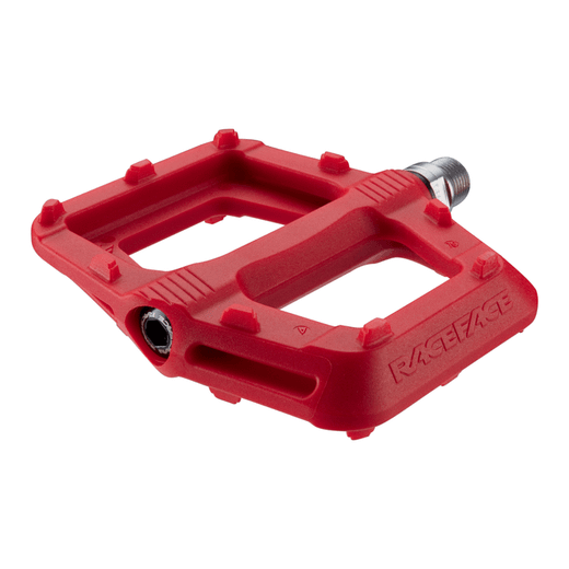 🚴‍♂️🔥 Pedal Race Face Ride Rojo - Fiabilidad y control para MTB y trail