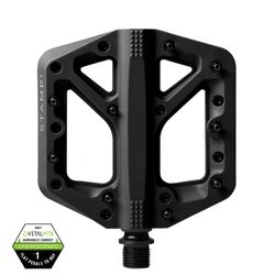 Pedales Crankbrothers Plataforma Stamp 1 Pequeños Negros | Ligereza, control y estilo minimalista para tus salidas