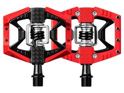 Pedales Crank Brothers Double Shot 3 Rojo & Negro / Black Spring