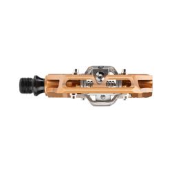Pedales Leatt Gravity 6.0 Clip-In 110x88mm Frost Bronce – Control, Potencia y Agarre Total en Descensos ⚡