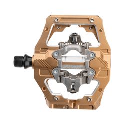 Pedales Leatt Gravity 6.0 Clip-In 110x88mm Frost Bronce – Control, Potencia y Agarre Total en Descensos ⚡