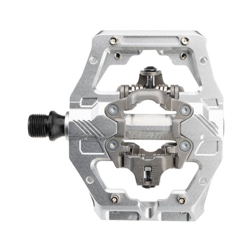 Pedales Leatt Gravity 6.0 Clip-In 110x88mm Silver – Control, Potencia y Agarre Total en Descensos ⚡