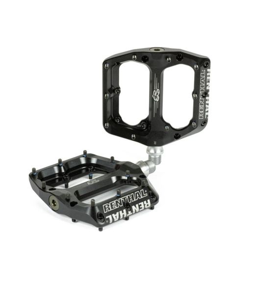 🚴‍♂️ PEDALES RENTHAL REVO-F NEGROS – Control Total y Resistencia Extrema 🖤🔥