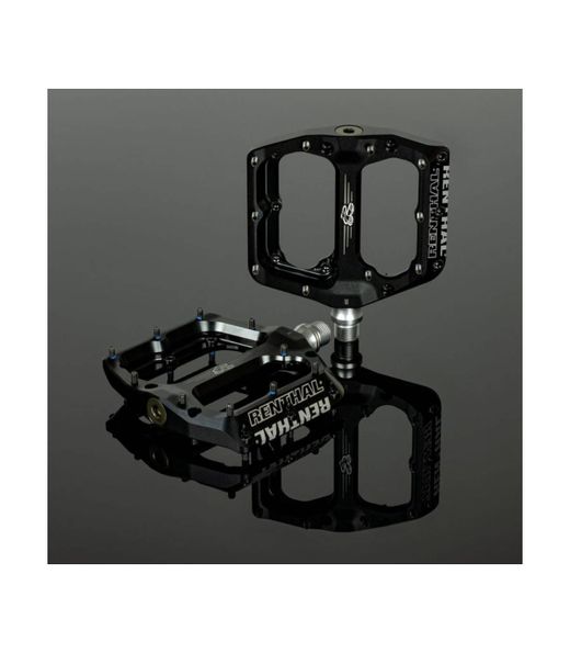 🚴‍♂️ PEDALES RENTHAL REVO-F NEGROS – Control Total y Resistencia Extrema 🖤🔥