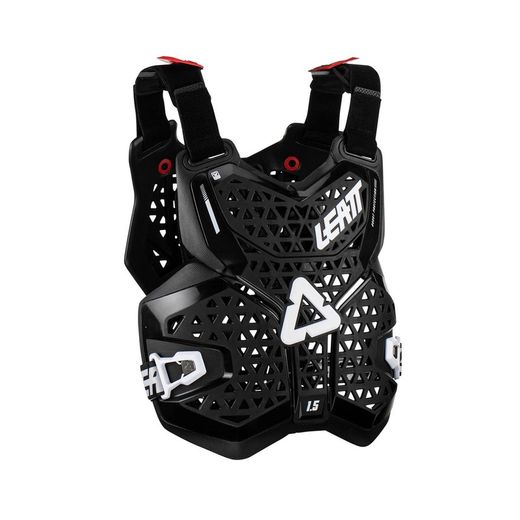 Peto Leatt 1.5 Negro – Protección Básica y Confort para Riders Principiantes y de Nivel Intermedio