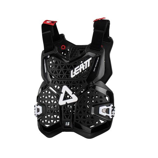 Peto Leatt 1.5 Negro – Protección Básica y Confort para Riders Principiantes y de Nivel Intermedio