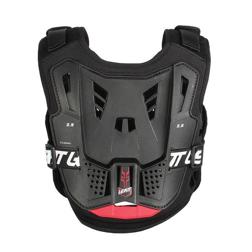 Peto Leatt 2.5 Mini Negro/Rojo – Protección Premium para los Pequeños Riders