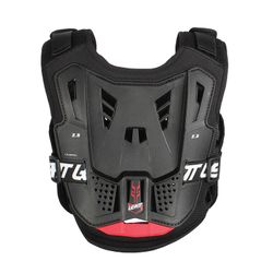 Peto Leatt 2.5 Mini Negro/Rojo – Protección Premium para los Pequeños Riders