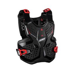 Peto Leatt 3.5 Jr Negro/Rojo – Protección Avanzada para los Riders Más Jóvenes (L/XL)