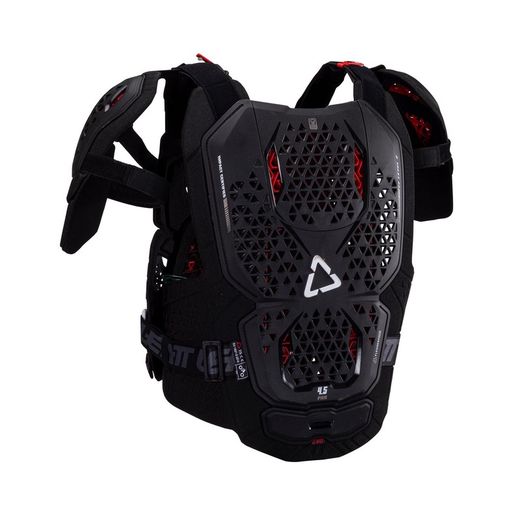 Peto Leatt 4.5 Pro Evo Negro - Protección Avanzada y Rendimiento de Alto Nivel para Riders Exigentes