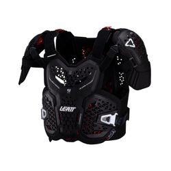 Peto Leatt 4.5 Pro Evo Negro - Protección Avanzada y Rendimiento de Alto Nivel para Riders Exigentes