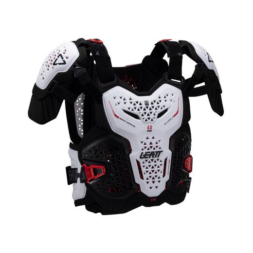 🤍 Peto Leatt 5.5 Pro Evo Blanco – Protección de Alto Rendimiento con Diseño Avanzado para Riders Exigentes 🛡️🚵‍♂️🔥